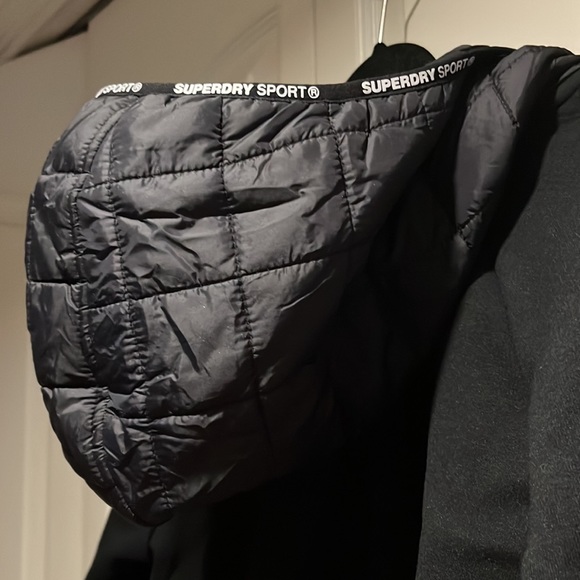 Super dry men’s black gym tech collection in size M - Picture 5 of 12